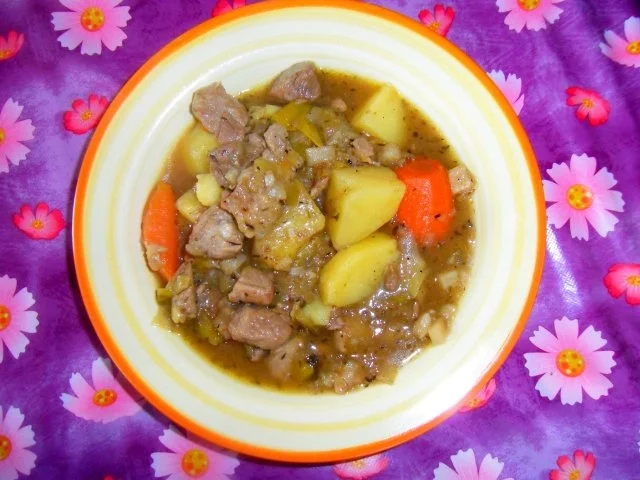 Bayerischer Bierfleisch-Eintopf mit Gemüse - Rezept