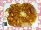Gebackene Banane auf Fruchtragout - Rezept