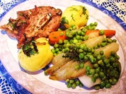 Rezept: Erbsen nach Art von Nevers ... Erbsen nach Art von Nevers ... - Rezept