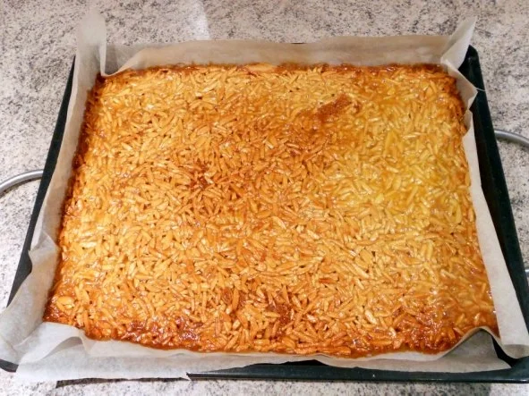 Rezept: Mandelschnitten Bild Nr. 5 Mandelschnitten - Rezept - Bild Nr. 5