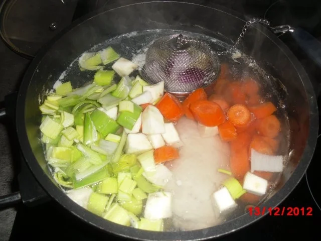 Rezept: Hühnerfrikassee Bild Nr. 6 Hühnerfrikassee - Rezept - Bild Nr. 6