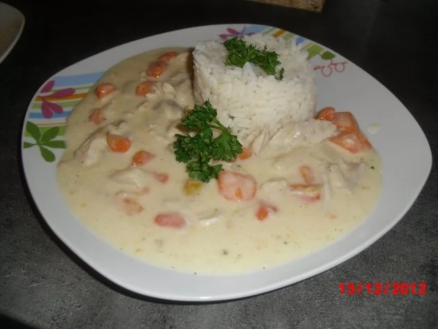 Rezept: Hühnerfrikassee Bild Nr. 11 Hühnerfrikassee - Rezept - Bild Nr. 11