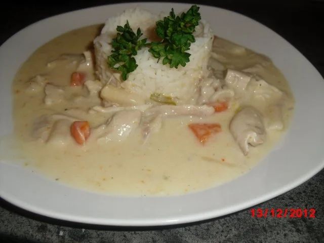 Rezept: Hühnerfrikassee Bild Nr. 12 Hühnerfrikassee - Rezept - Bild Nr. 12