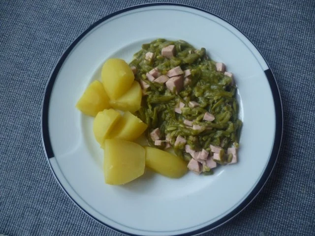 Schnippelbohnen - Rezept
