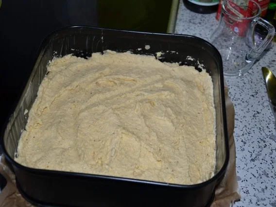 Backapfel-Marzipankuchen mit Vanillesauce - Rezept - Bild Nr. 5