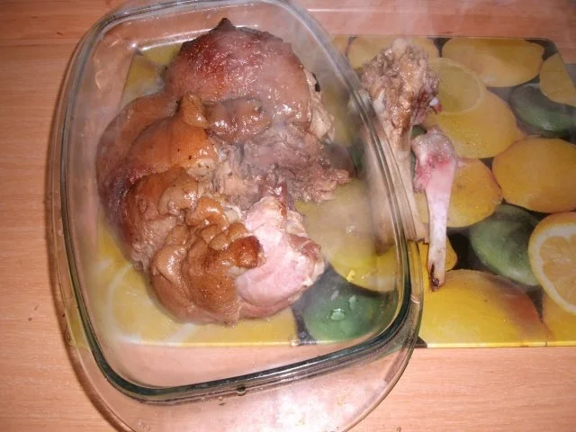 Eisbein  rückwärts gegart mit Lebkuchensauce - Rezept - Bild Nr. 7