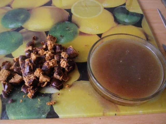 Eisbein  rückwärts gegart mit Lebkuchensauce - Rezept - Bild Nr. 9