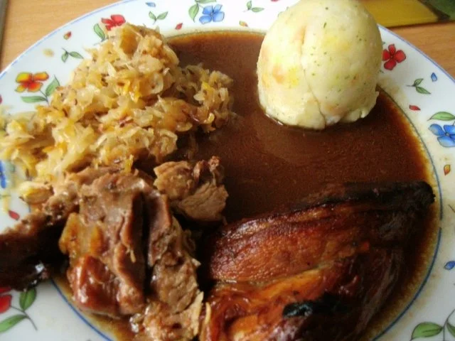 Eisbein  rückwärts gegart mit Lebkuchensauce - Rezept - Bild Nr. 14