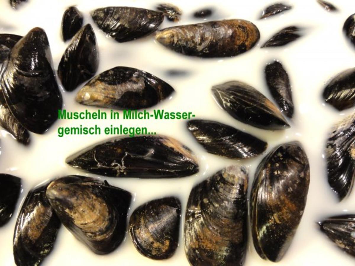 Fisch:   MIESMUSCHELN nach Art des Hauses - Rezept - Bild Nr. 3