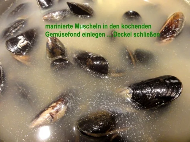 Fisch:   MIESMUSCHELN nach Art des Hauses - Rezept - Bild Nr. 6