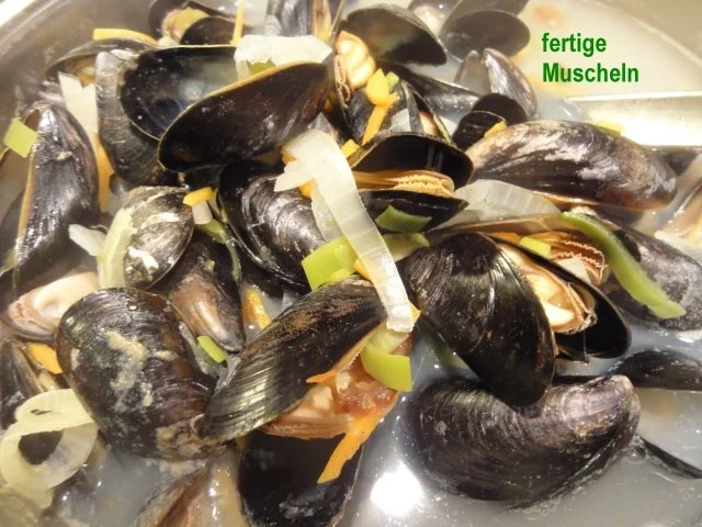 Fisch:   MIESMUSCHELN nach Art des Hauses - Rezept - Bild Nr. 7