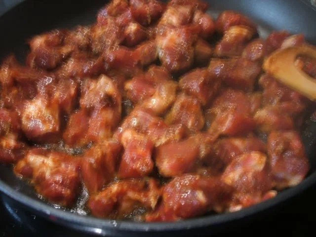 Rezept: Fleisch: Geschnetzeltes vom Schweinehals Bild Nr. 7 Fleisch: Geschnetzeltes vom Schweinehals - Rezept - Bild Nr. 7