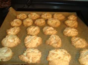 Kokosmakronenplätzchen - Rezept