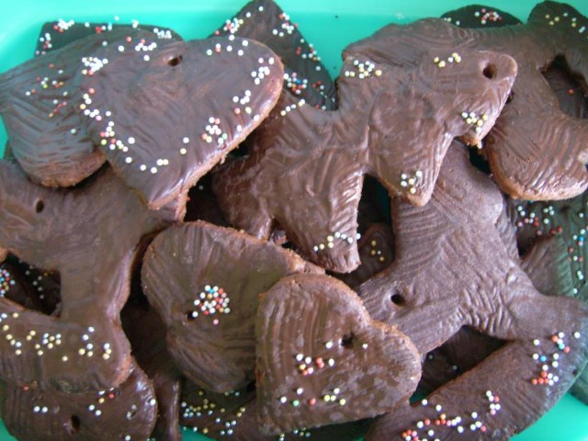 Lebkuchen-Plätzchen - Rezept