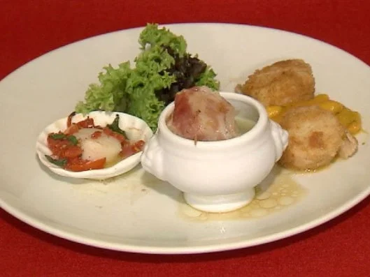 Dreierlei von der Jakobsmuschel - Rezept