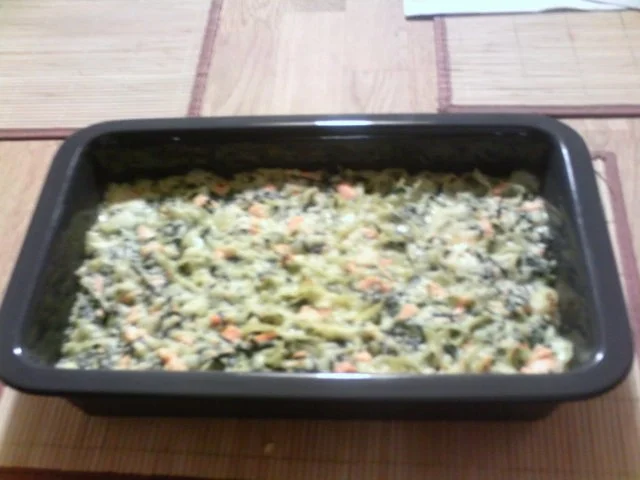 Rezept: Lachs-Spinat-Auflauf Bild Nr. 2 Lachs-Spinat-Auflauf - Rezept - Bild Nr. 2
