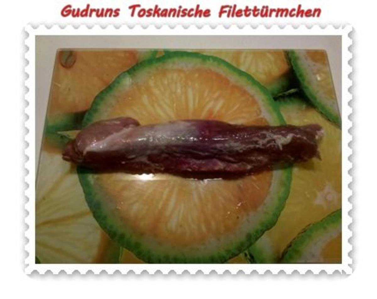Fleisch: Toskanische Filettürmchen - Rezept - Bild Nr. 3