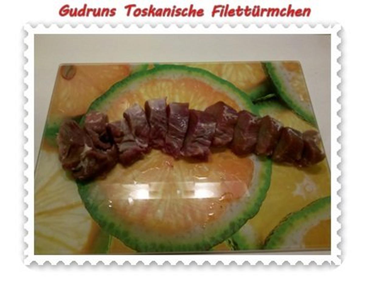 Fleisch: Toskanische Filettürmchen - Rezept - Bild Nr. 4