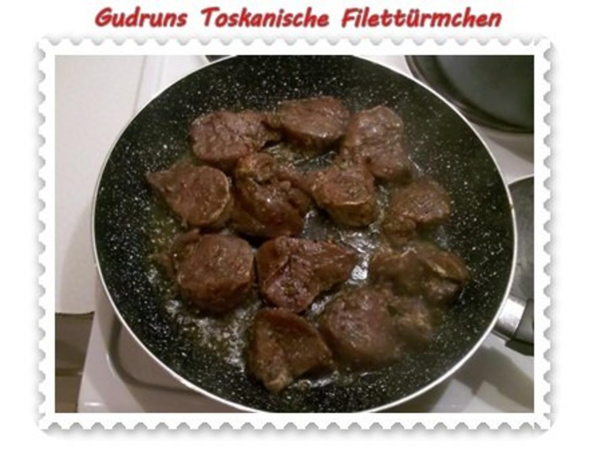 Fleisch: Toskanische Filettürmchen - Rezept - Bild Nr. 8