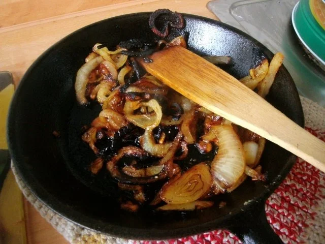 Rezept: Kartoffelbrei mit Leber und Zwiebelringen Bild Nr. 9 Kartoffelbrei mit Leber und Zwiebelringen - Rezept - Bild Nr. 9