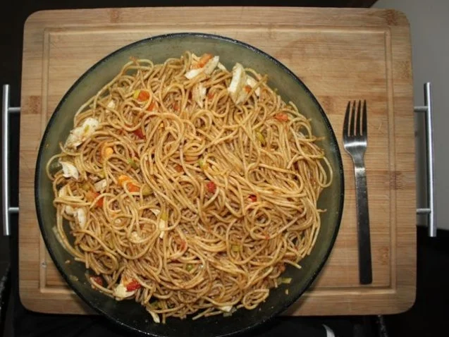 Spaghettisalat Kai - Rezept