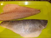 Fisch : Gebeizter Loup de mer und Thunfischcarpaccio - Rezept