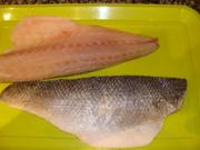 Fisch : Gebeizter Loup de mer und Thunfischcarpaccio - Rezept