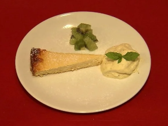 Rezept: Himmlische Topfentarte Himmlische Topfentarte - Rezept