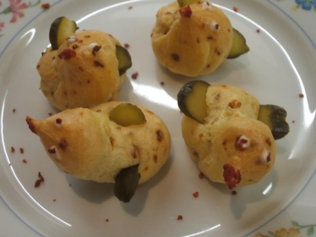 Fingerfood: Chili-Sturmsäckchen mit Käsefüllung - Rezept - Bild Nr. 12