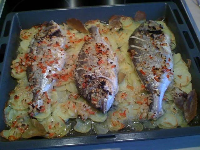 Leo´s  Ofen Dorade - Rezept