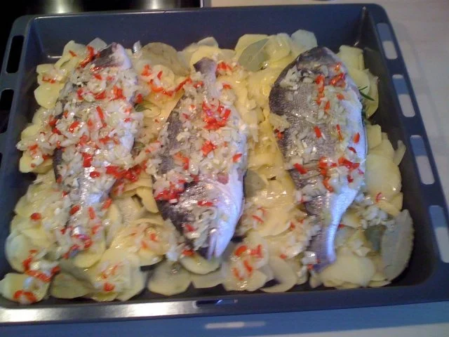 Leo´s  Ofen Dorade - Rezept - Bild Nr. 5