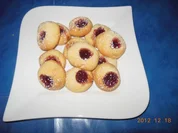 Gebäck: Rote Engelsaugen - Rezept