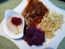 Gulasch vom TK-Hirsch, ein Test - Rezept