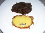 Kochen: Käse-Steaks mit Beluga-Linsen - Rezept