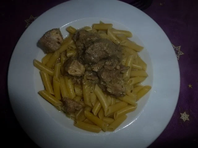 Mittelalterliches Schweinegulasch - Rezept