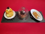 Rezept: Tiramisu, Bignรฉ alla crema zuppa-inglese e Cannolo siciliano Tiramisu, Bignรฉ alla crema zuppa-inglese e Cannolo siciliano - Rezept