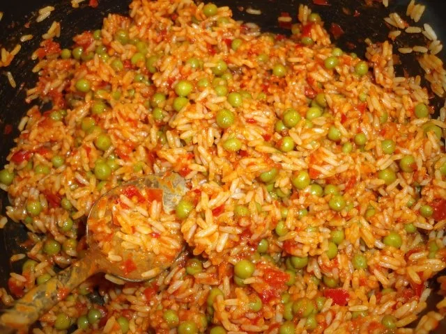 Djuvec-Reis mit Ajvar - Rezept