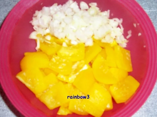 Auflauf: Kartoffeln mit Paprika, überbacken - Rezept - Bild Nr. 2