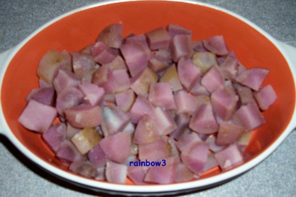 Auflauf: Kartoffeln mit Paprika, überbacken - Rezept - Bild Nr. 3