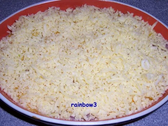 Auflauf: Kartoffeln mit Paprika, überbacken - Rezept - Bild Nr. 6