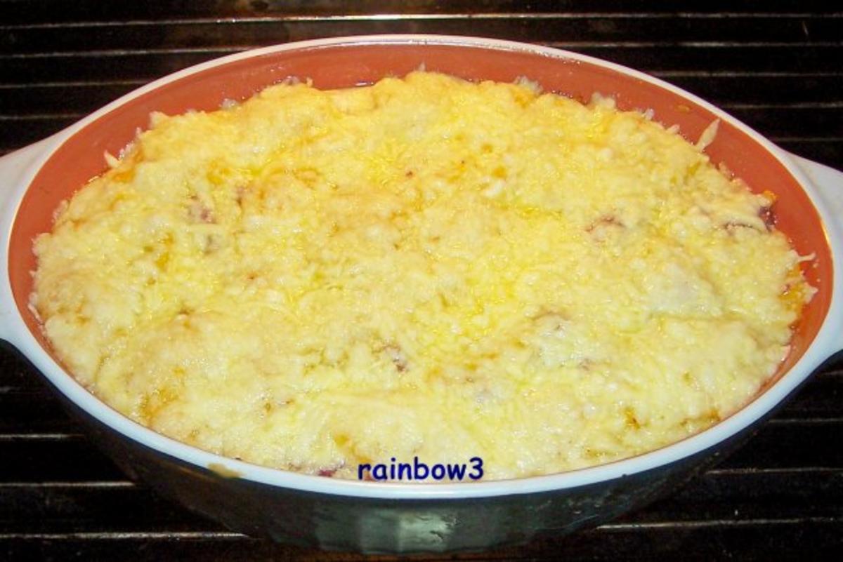 Auflauf: Kartoffeln mit Paprika, überbacken - Rezept - Bild Nr. 7