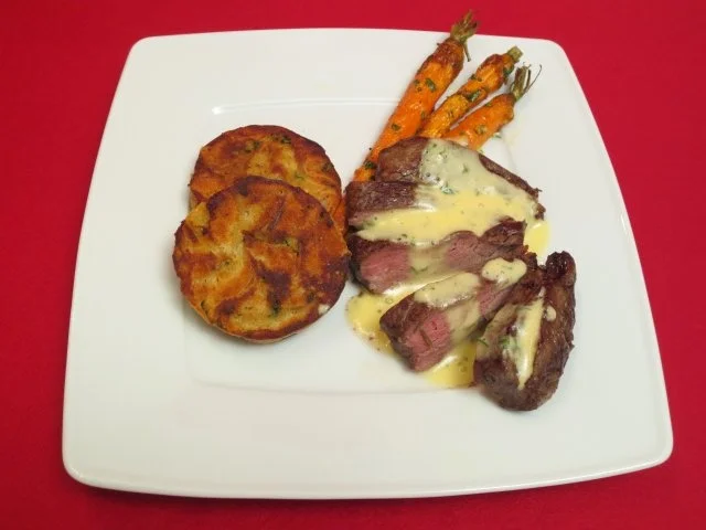 Rezept: Chateaubriând mit Babykarotten Chateaubriând mit Babykarotten - Rezept