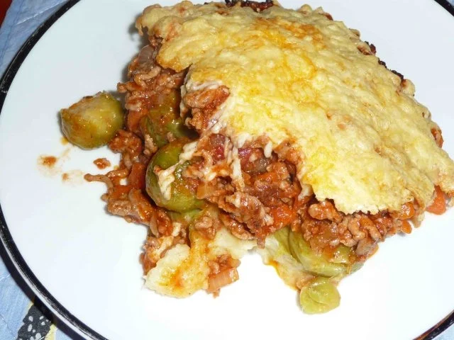 Rosenkohl-Hack-Auflauf - Rezept