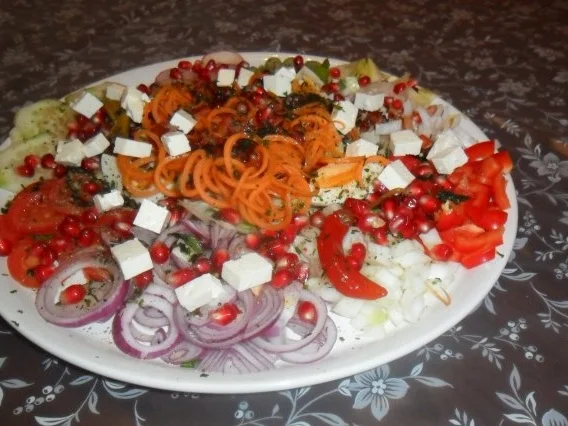 deftiger granatapfelsalat -weihnachtssalat - Rezept - Bild Nr. 2