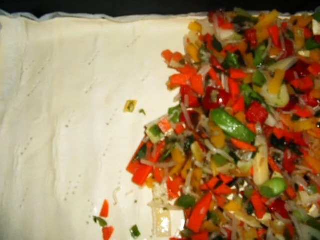 Rezept: Gemüsekuchen Bild Nr. 3 Gemüsekuchen - Rezept - Bild Nr. 3