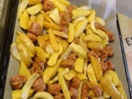 Gemüse-Wurst-Blech - Rezept - Bild Nr. 2