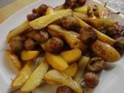 Gemüse-Wurst-Blech - Rezept