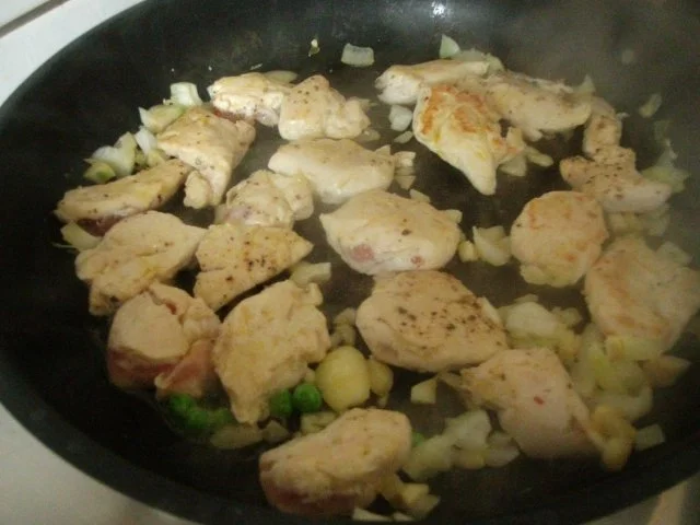 Hähnchenfilet in Gemüsekäsesauce - Rezept - Bild Nr. 3