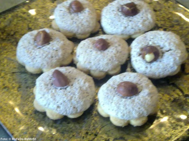 Weihnachten: Nußmakronen No. 2 - Rezept - Bild Nr. 2