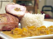 Beschwipstes Aprikosenhuhn - Rezept